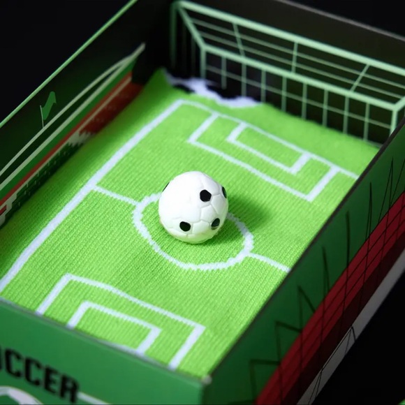 Socks - Unisex, Fun Soccer Print Crew Socks, NEW, One Size Fits Most, Giftable - Picture 8 of 12